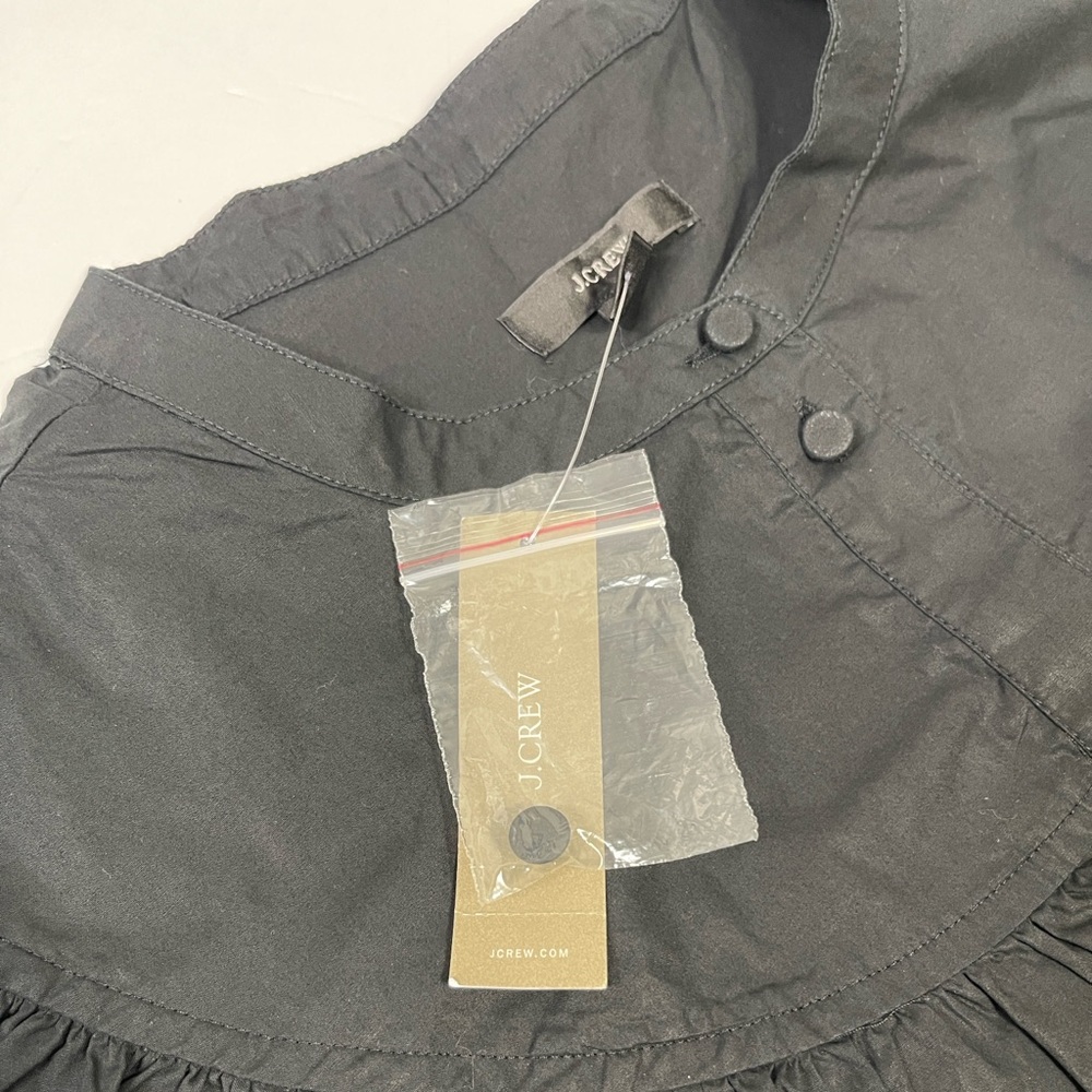J. Crew Charcoal Button-Up Blouse - Picture 9 of 11